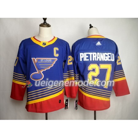 Herren Eishockey St. Louis Blues Trikot Alex Pietrangelo 27 Adidas 90s Heritage Authentic